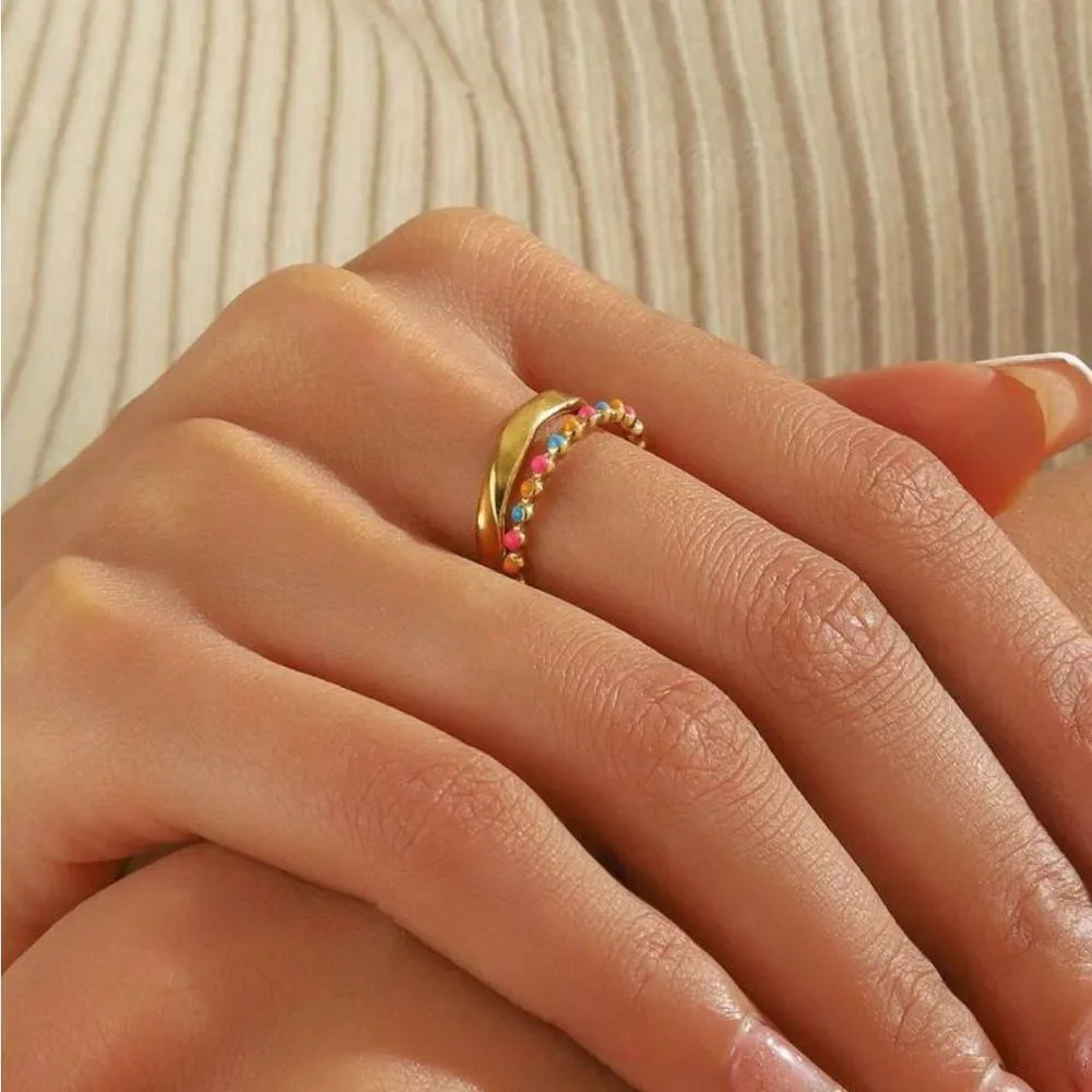 Boho ring Q468